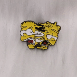 Pin Bart y Hugo
