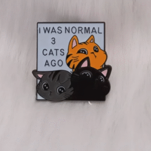 Pin I was normal 3 cats ago
