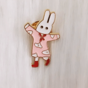 Pin conejo con kiimono
