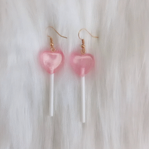 Aros paletas de corazón